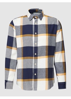 Koszula casualowa o kroju regular fit ze wzorem w kratę model ‘OWEN’ ze sklepu Peek&Cloppenburg  w kategorii Koszule męskie - zdjęcie 168337085