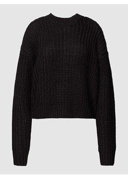 Sweter z dzianiny z okrągłym dekoltem model ‘CHARLIE’ ze sklepu Peek&Cloppenburg  w kategorii Swetry damskie - zdjęcie 168337325