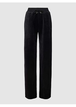 Spodnie dresowe z fakturowanym wzorem model ‘COUTURE’ ze sklepu Peek&Cloppenburg  w kategorii Spodnie damskie - zdjęcie 168337359