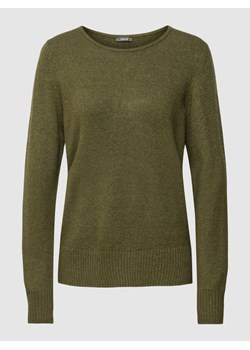 Sweter z dzianiny z okrągłym dekoltem ze sklepu Peek&Cloppenburg  w kategorii Swetry damskie - zdjęcie 168337637