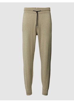 Spodnie dresowe z dodatkiem żywej wełny model ‘Onestino’ ze sklepu Peek&Cloppenburg  w kategorii Spodnie męskie - zdjęcie 168338066