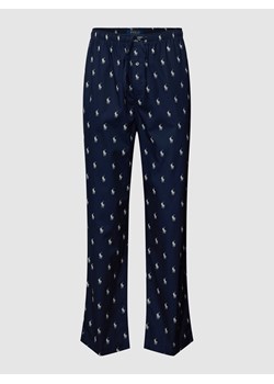 Spodnie od piżamy z logo na całej powierzchni model ‘Aopp’ ze sklepu Peek&Cloppenburg  w kategorii Piżamy męskie - zdjęcie 168338095