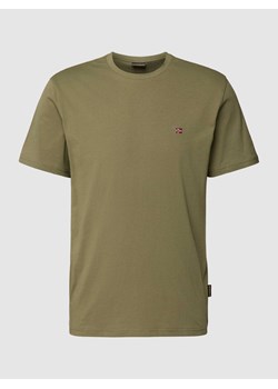 T-shirt z wyhaftowanym logo model ‘SALIS’ ze sklepu Peek&Cloppenburg  w kategorii T-shirty męskie - zdjęcie 168338159