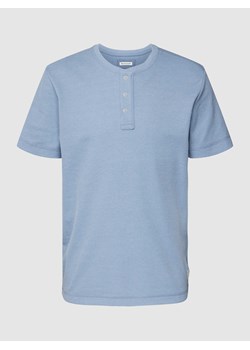 T-shirt z krótką listwą guzikową ze sklepu Peek&Cloppenburg  w kategorii T-shirty męskie - zdjęcie 168338327