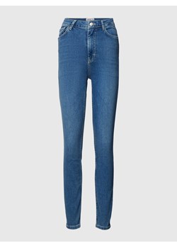 Jeansy o kroju slim fit z wpuszczanymi kieszeniami ze sklepu Peek&Cloppenburg  w kategorii Jeansy damskie - zdjęcie 168338455
