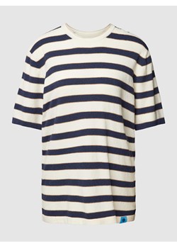 T-shirt ze wzorem w paski model ‘Kyle’ ze sklepu Peek&Cloppenburg  w kategorii T-shirty męskie - zdjęcie 168338518