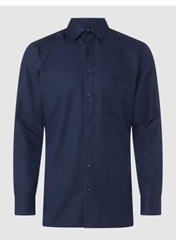 Koszula biznesowa o kroju regular fit z diagonalu ze sklepu Peek&Cloppenburg  w kategorii Koszule męskie - zdjęcie 168339146