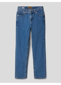 Jeansy z naszywką z logo model ‘CLARK’ ze sklepu Peek&Cloppenburg  w kategorii Spodnie chłopięce - zdjęcie 168339508
