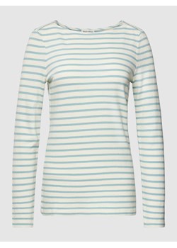 Bluzka z długim rękawem z wzorem w paski ze sklepu Peek&Cloppenburg  w kategorii Bluzki damskie - zdjęcie 168340439