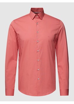 Koszula biznesowa o kroju slim fit z kołnierzykiem typu kent model ‘Bari’ ze sklepu Peek&Cloppenburg  w kategorii Koszule męskie - zdjęcie 168340798