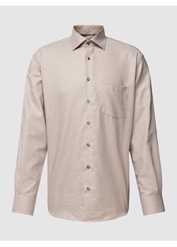 Koszula biznesowa o kroju Modern Fit z kołnierzykiem typu kent ze sklepu Peek&Cloppenburg  w kategorii Koszule męskie - zdjęcie 168341327