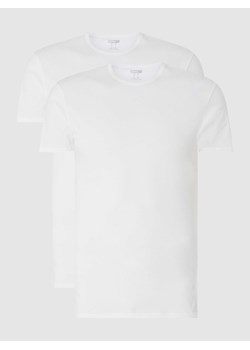T-shirt o kroju regular fit z bawełny w zestawie 2 szt ze sklepu Peek&Cloppenburg  w kategorii T-shirty męskie - zdjęcie 168341365