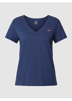 T-shirt z dekoltem w serek ze sklepu Peek&Cloppenburg  w kategorii Bluzki damskie - zdjęcie 168341555
