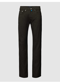 Chinosy o kroju comfort stretch z fakturowanym wzorem model ‘Lyon’ ze sklepu Peek&Cloppenburg  w kategorii Spodnie męskie - zdjęcie 168341587