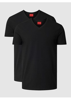 T-shirt z nadrukiem z logo w zestawie 2 szt. model ‘HUGO-V’ ze sklepu Peek&Cloppenburg  w kategorii T-shirty męskie - zdjęcie 168341609