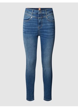 Jeansy o kroju skinny fit z naszywką z logo model ‘KITT’ ze sklepu Peek&Cloppenburg  w kategorii Jeansy damskie - zdjęcie 168341645