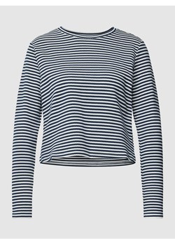 Bluzka z długim rękawem z wzorem w paski ze sklepu Peek&Cloppenburg  w kategorii Bluzki damskie - zdjęcie 168342839