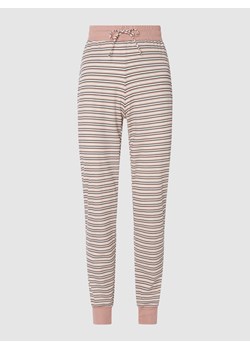 Spodnie dresowe z bawełny ze sklepu Peek&Cloppenburg  w kategorii Spodnie damskie - zdjęcie 168343125