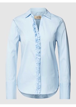 Bluzka koszulowa z falbanami model ‘Sybel’ ze sklepu Peek&Cloppenburg  w kategorii Koszule damskie - zdjęcie 168343488
