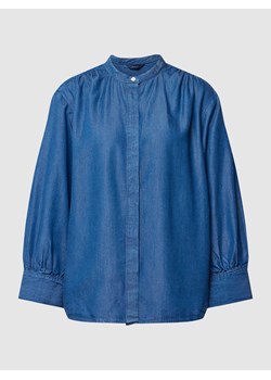 Bluzka jeansowa ze stójką ze sklepu Peek&Cloppenburg  w kategorii Bluzki damskie - zdjęcie 168343515