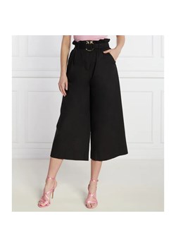 Pinko Spodnie z paskiem POSEIDONE | Relaxed fit ze sklepu Gomez Fashion Store w kategorii Spodnie damskie - zdjęcie 168345266