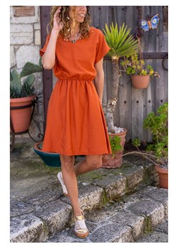 Gunes Kizi Sukienka w kolorze pomarańczowym ze sklepu Limango Polska w kategorii Sukienki - zdjęcie 168346419