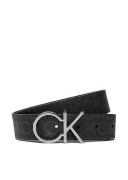 Pasek Damski Calvin Klein Ck Logo Belt 3.0 Epi Mono K60K611902 Czarny ze sklepu eobuwie.pl w kategorii Paski damskie - zdjęcie 168347627