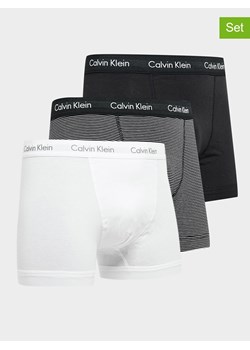 CALVIN KLEIN UNDERWEAR Bokserki (3 pary) w kolorze czarno-białym ze sklepu Limango Polska w kategorii Majtki męskie - zdjęcie 168347788