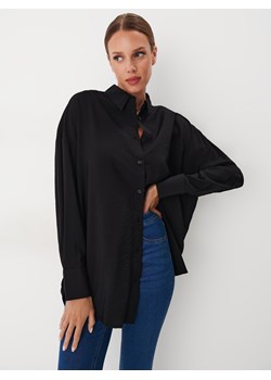 Mohito - Czarna koszula oversize - czarny ze sklepu Mohito w kategorii Koszule damskie - zdjęcie 168348176