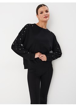 Mohito - Bluza z aplikacjami - czarny ze sklepu Mohito w kategorii Bluzy damskie - zdjęcie 168348678