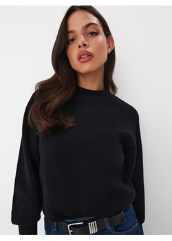 Mohito - Czarny sweter z wiskozą - czarny ze sklepu Mohito w kategorii Swetry damskie - zdjęcie 168349097