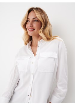 Mohito - Koszula o luźnym fasonie - biały ze sklepu Mohito w kategorii Koszule damskie - zdjęcie 168349998