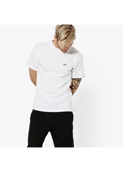VANS T-SHIRT MN LEFT CHEST LOGO TEE WHITE ze sklepu Sizeer w kategorii T-shirty męskie - zdjęcie 168350449