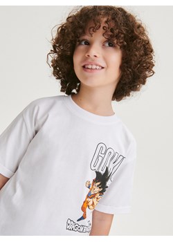Reserved - T-shirt DragonBall - biały ze sklepu Reserved w kategorii T-shirty chłopięce - zdjęcie 168375236