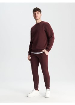Sinsay - Spodnie dresowe jogger - czerwony ze sklepu Sinsay w kategorii Spodnie męskie - zdjęcie 168376165