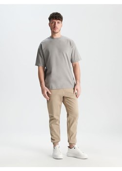 Sinsay - Koszulka oversize - szary ze sklepu Sinsay w kategorii T-shirty męskie - zdjęcie 168376177