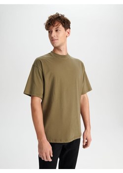 Sinsay - Koszulka oversize - zielony ze sklepu Sinsay w kategorii T-shirty męskie - zdjęcie 168376179