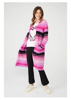 LIEBLINGSSTÜCK Kardigan w kolorze różowo-czarnym ze sklepu Limango Polska w kategorii Swetry damskie - zdjęcie 168377046