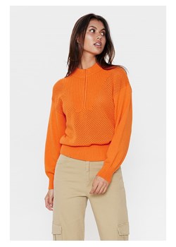 NÜMPH Sweter &quot;Eppi&quot; w kolorze pomarańczowym ze sklepu Limango Polska w kategorii Swetry damskie - zdjęcie 168377116