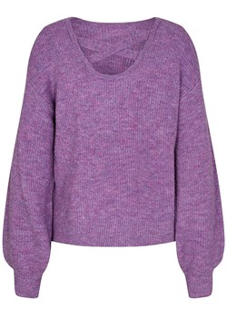 NÜMPH Sweter &quot;Melia&quot; w kolorze fioletowym ze sklepu Limango Polska w kategorii Swetry damskie - zdjęcie 168377155