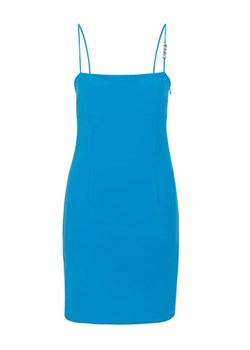 Hugo Sukienka koktajlowa Kamikas 50489215 Niebieski Slim Fit ze sklepu MODIVO w kategorii Sukienki - zdjęcie 168377338