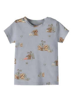 NAME IT T-Shirt 13215768 Szary Regular Fit ze sklepu MODIVO w kategorii Koszulki niemowlęce - zdjęcie 168377448