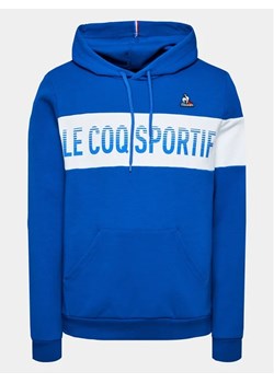 Le Coq Sportif Bluza Unisex 2320730 Niebieski Regular Fit ze sklepu MODIVO w kategorii Bluzy męskie - zdjęcie 168377535