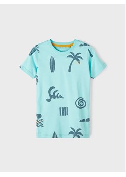 NAME IT T-Shirt 13217476 Zielony Regular Fit ze sklepu MODIVO w kategorii T-shirty chłopięce - zdjęcie 168377979