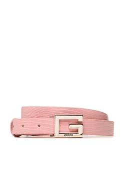 Guess Pasek Damski Tiberia Belts BW7771 VIN20 Różowy ze sklepu MODIVO w kategorii Paski damskie - zdjęcie 168378225