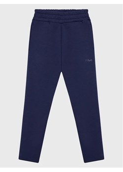 Fila Spodnie dresowe Bremerhaven FAT0124 Granatowy Regular Fit ze sklepu MODIVO w kategorii Spodnie chłopięce - zdjęcie 168378675