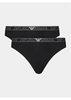 Emporio Armani Underwear Komplet 2 par fig brazylijskich 164752 4R223 00020 Czarny ze sklepu MODIVO w kategorii Majtki damskie - zdjęcie 168378726