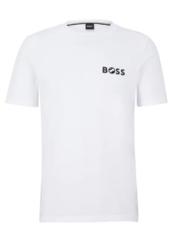 Boss T-Shirt 50489420 Biały Regular Fit ze sklepu MODIVO w kategorii T-shirty męskie - zdjęcie 168378799