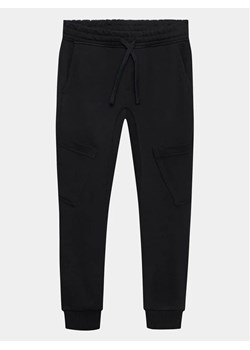 United Colors Of Benetton Spodnie dresowe 3J68CF01N Czarny Regular Fit ze sklepu MODIVO w kategorii Spodnie chłopięce - zdjęcie 168379218