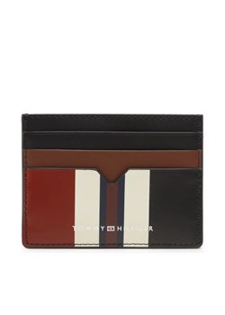Tommy Hilfiger Etui na karty kredytowe Th Modenr Leather Cc Holder AM0AM10819 Granatowy ze sklepu MODIVO w kategorii Etui - zdjęcie 168380056